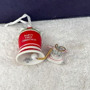 Baby’s First Christmas Ornament